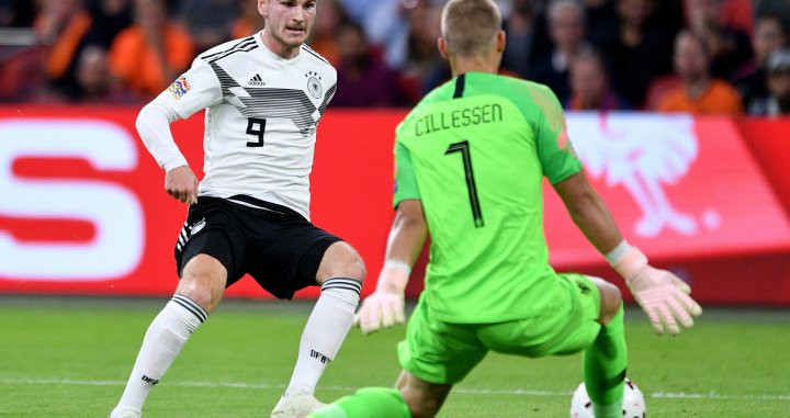 Jasper Cillessen en el partido Holanda-Alemania / EFE