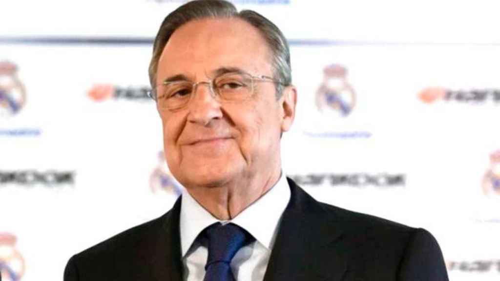 Florentino Pérez, durante un acto con el Real Madrid / EFE