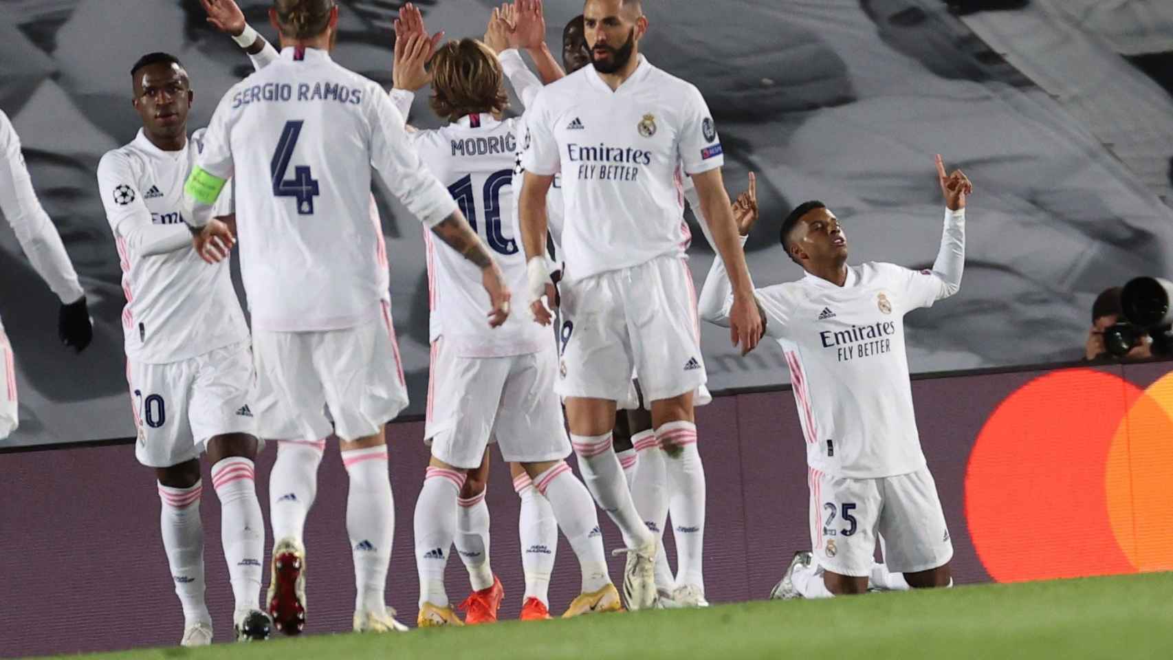 Rodrygo, celebrando su gol decisivo contra el Inter | EFE