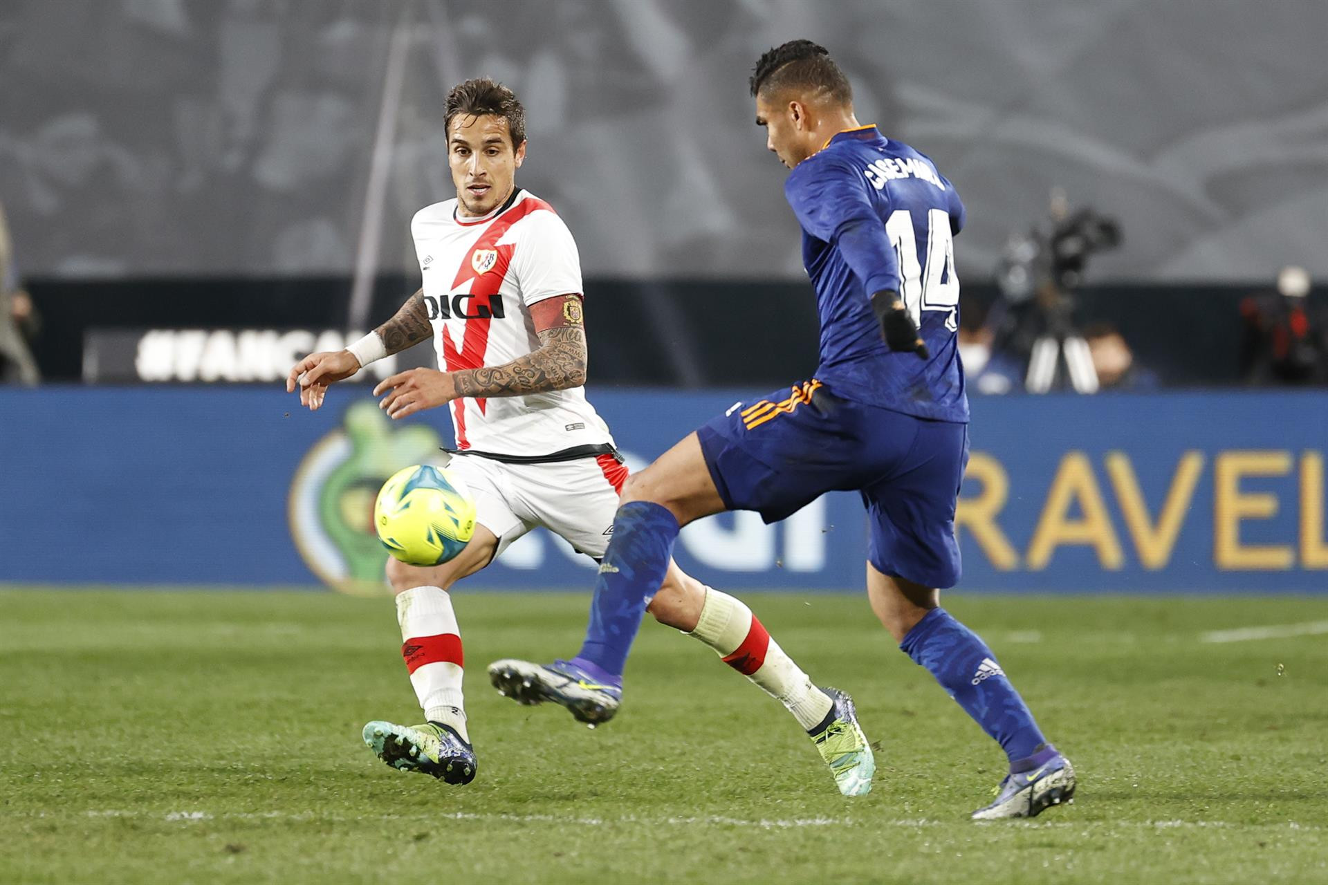 Casemiro, contra el Rayo