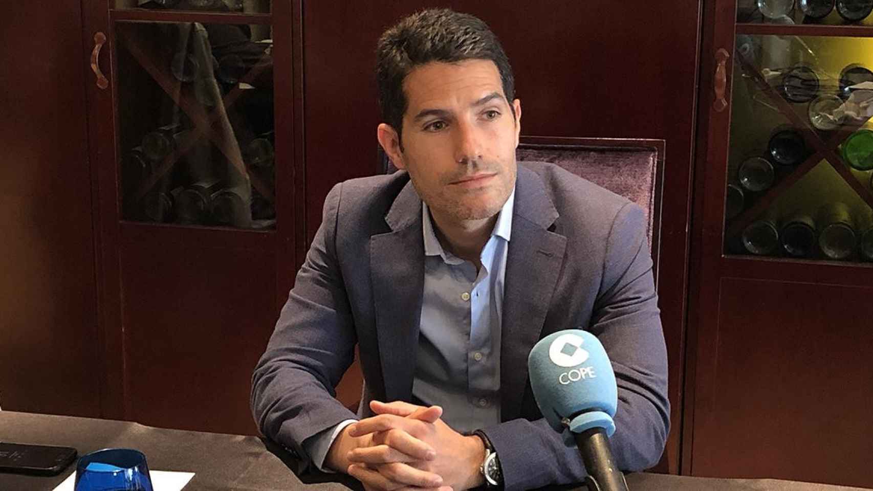 El portavoz parlamentario de Ciudadanos, Ignacio Martín Blanco / CG