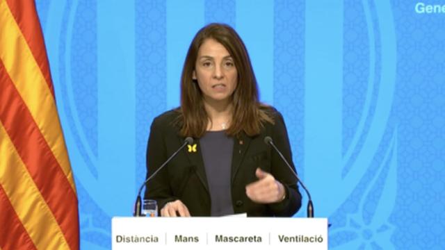 La portavoz del Govern, Merixtell Budó / GOVERN