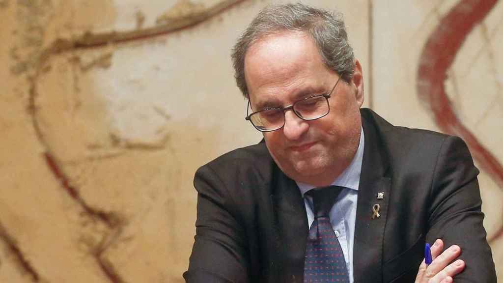 El presidente de la Generalitat, Quim Torra / EFE