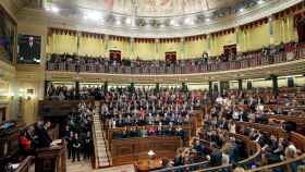 El presidente del Gobierno en funciones, Pedro Sánchez, comparece ante el Congreso de los Diputados / EFE