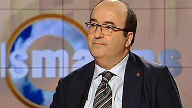 El líder del PSC, Miquel Iceta