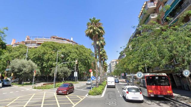 Imagen de la zona donde se ha incendiado el vehículo / GOOGLE