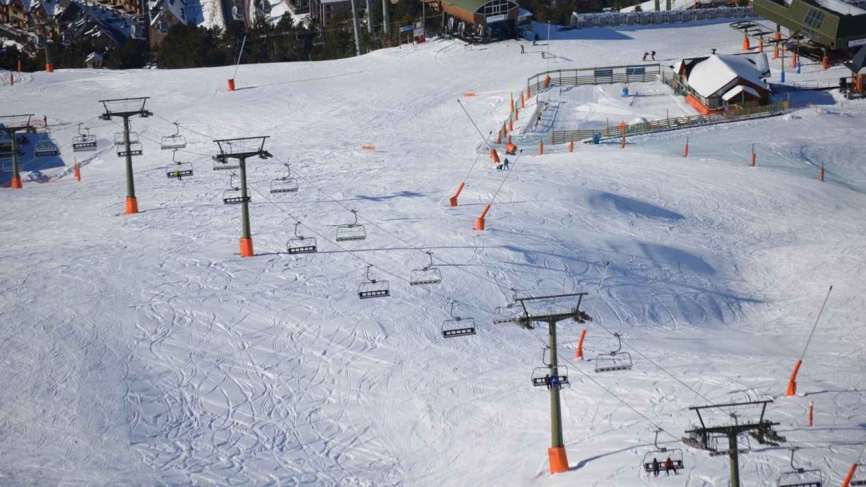 Imagen de la estación de Baqueira Beret este martes / EP