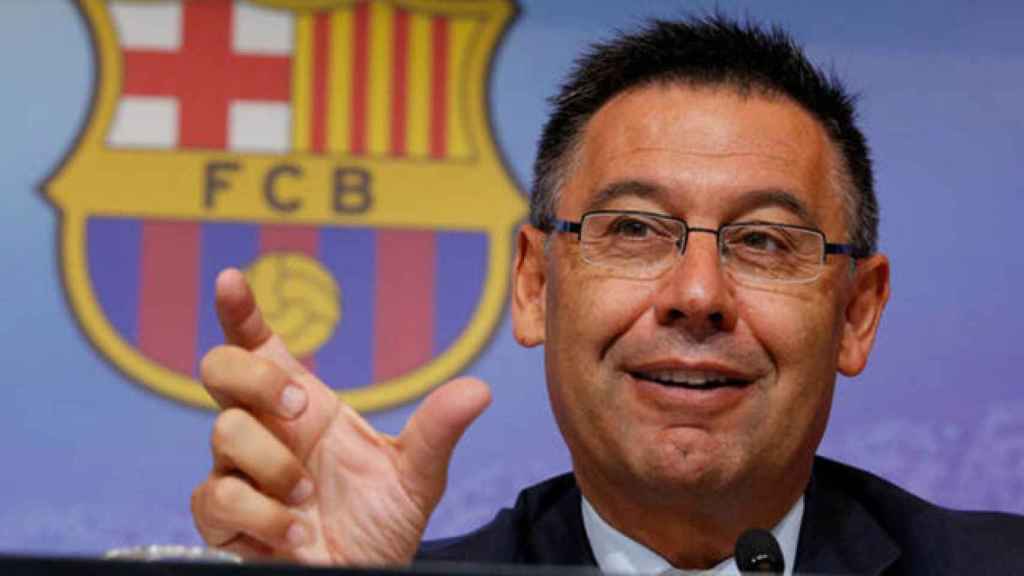 El presidente del Barça, Josep Maria Bartomeu / EFE