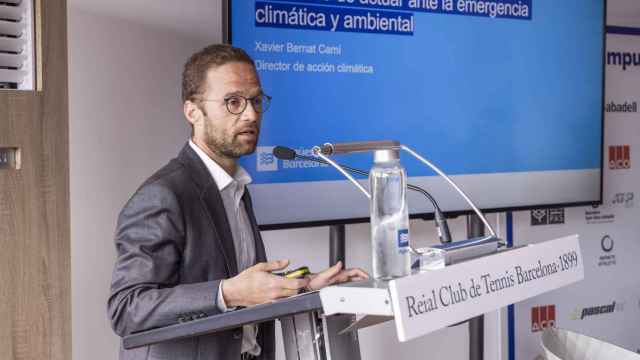 Presentación del plan de acción climática de Agbar y el Open Banc Sabadell / AGBAR