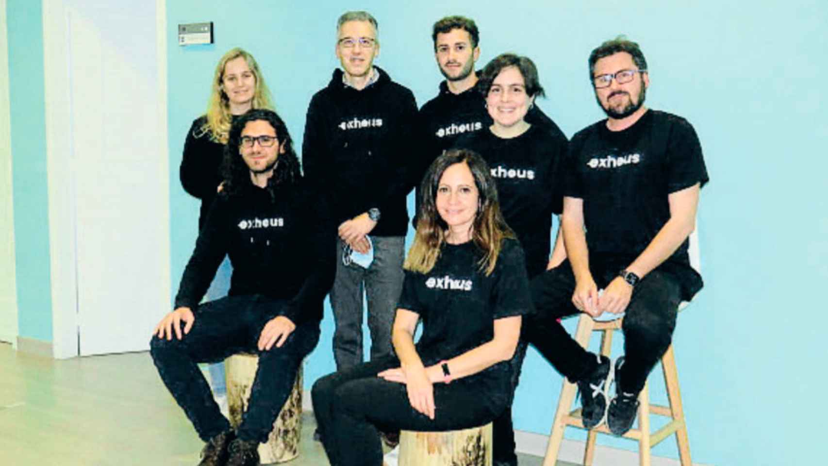 Equipo de la empresa catalana Exheus, que ha completado una ampliación de capital de 900.000 euros / UPC