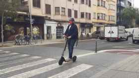 Los patinetes eléctricos, vehículos de movilidad compartida / EP