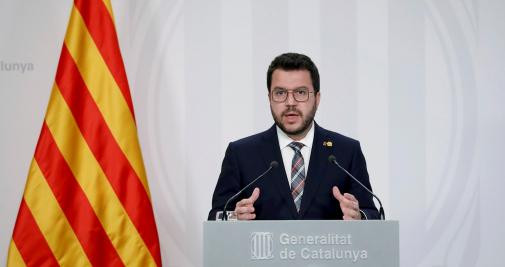 Pere Aragonès, presidente de la Generalitat