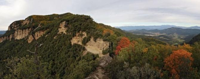 Cima de Finestres, mirador cercano a Santa Pau / TURISMO GARROTXA