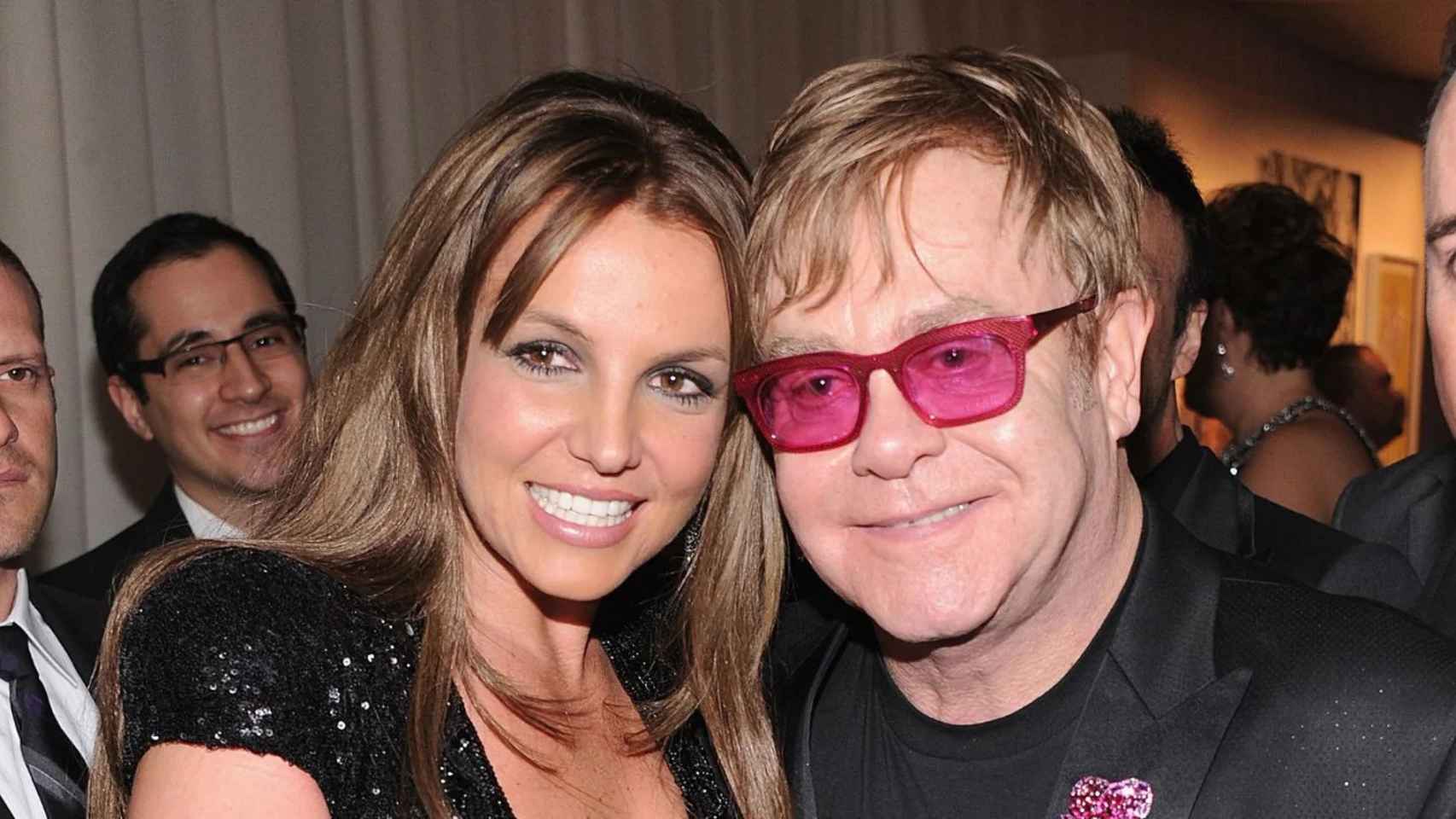 Britney Spears y Elton John / REDES