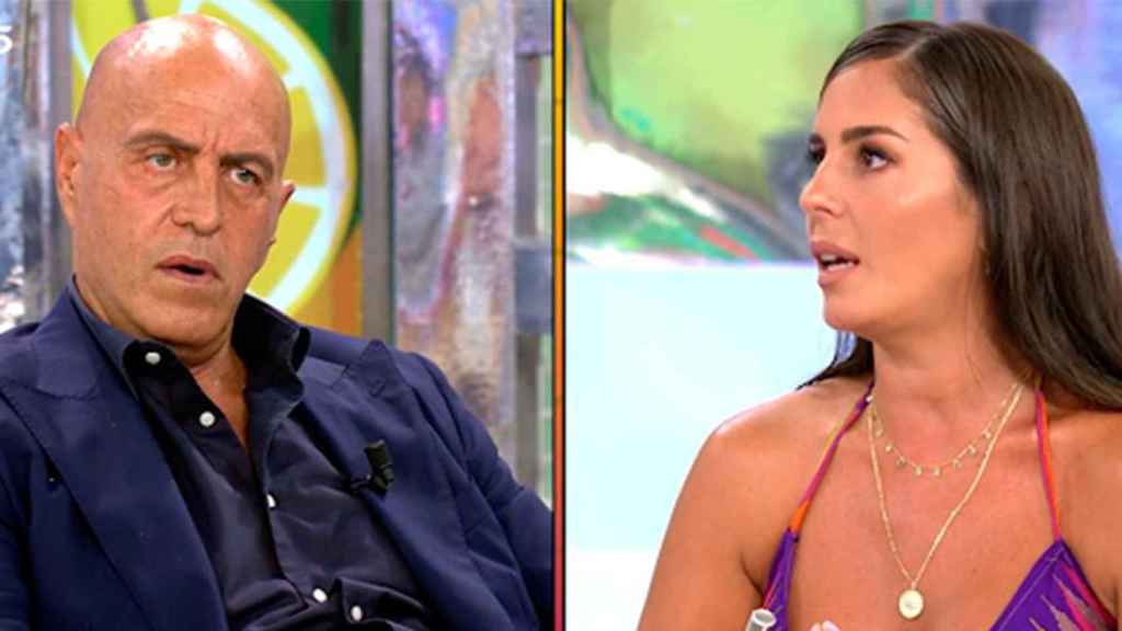 Kiko Matamoros y Anabel Pantoja en 'Sálvame' / MEDIASET