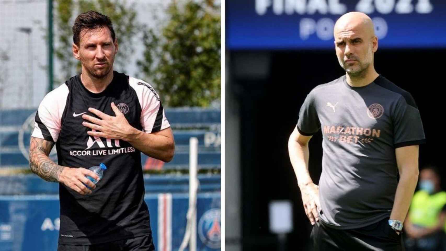 Messi y Guardiola en un fotomontaje / Culemanía