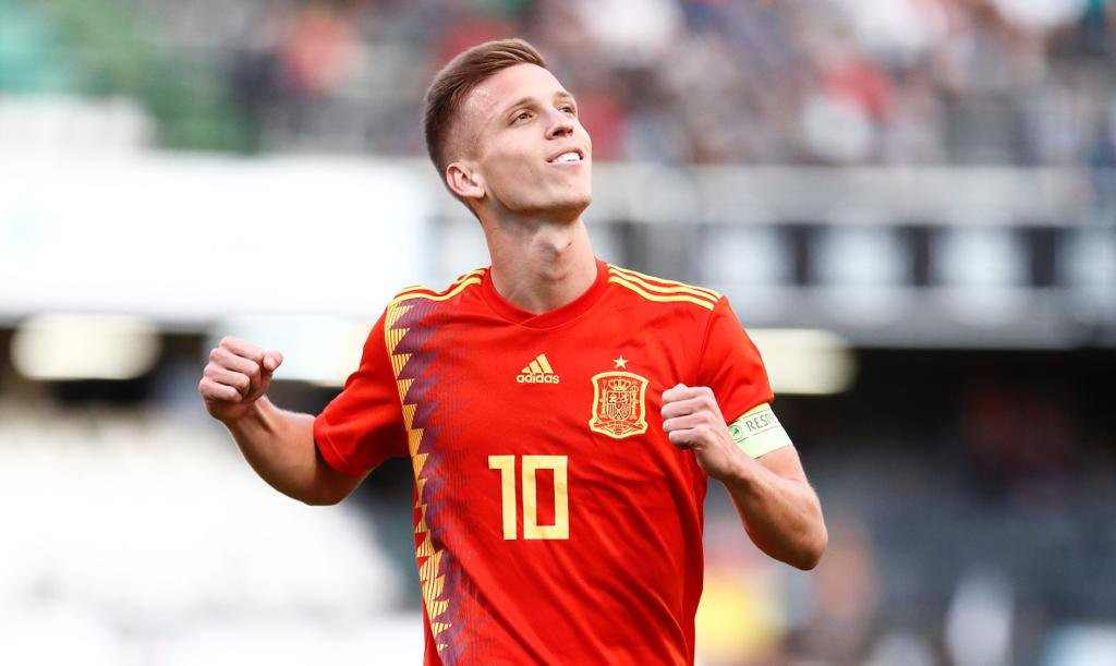 Debut y gol para Dani Olmo, con la selección española absoluta/ EFE