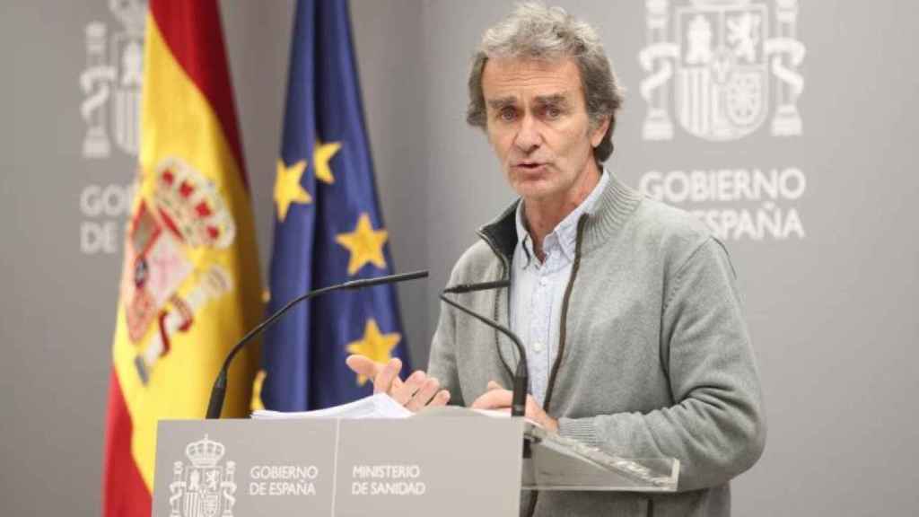 Fernando Simón compareciendo ante los medios / EFE