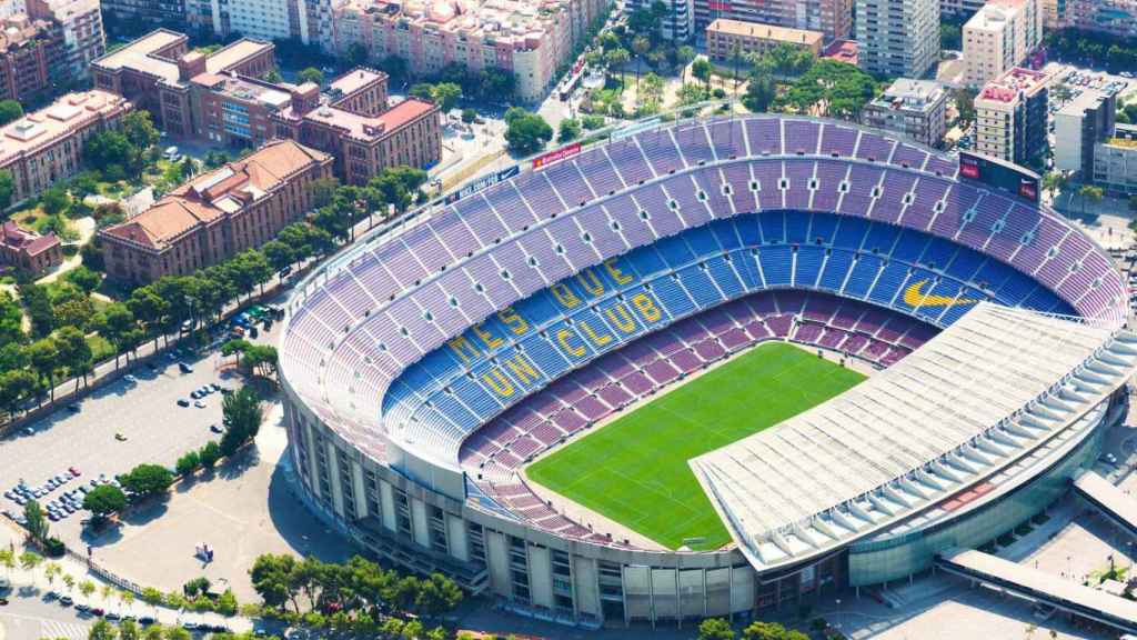 Una foto de archivo del Camp Nou