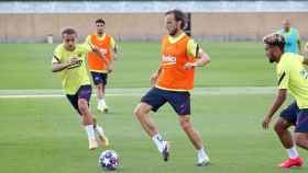 Ivan Rakitic en un entrenamiento del Barça / FC Barcelona