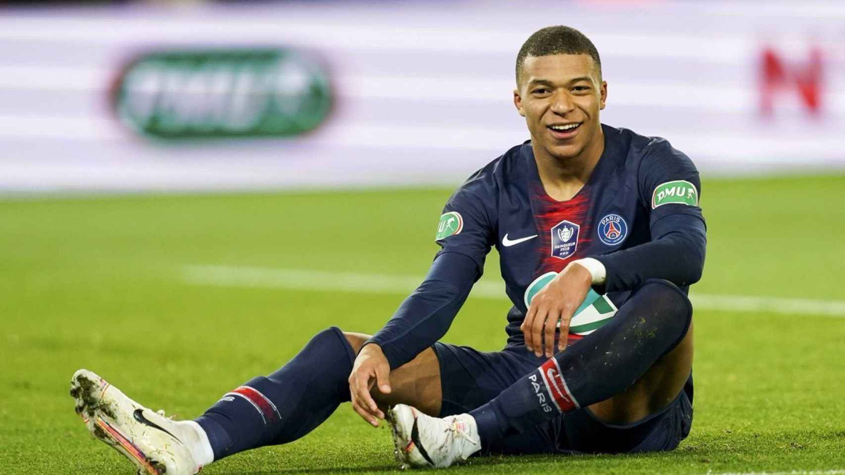 Kylian Mbappe en un partido con el PSG / EFE