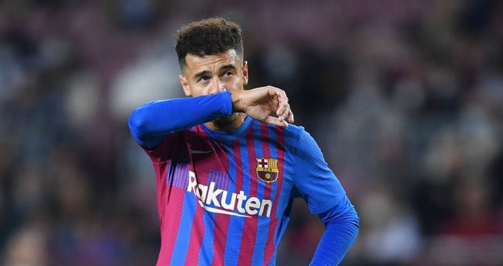 Coutinho, en un partido del Barça de esta temporada / Redes