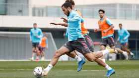 Eden Hazard en un entrenamiento / EFE