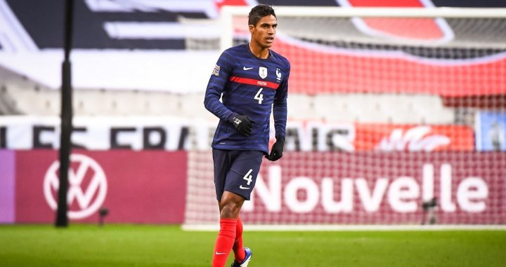 Varane, en un partido con la selección francesa | EFE