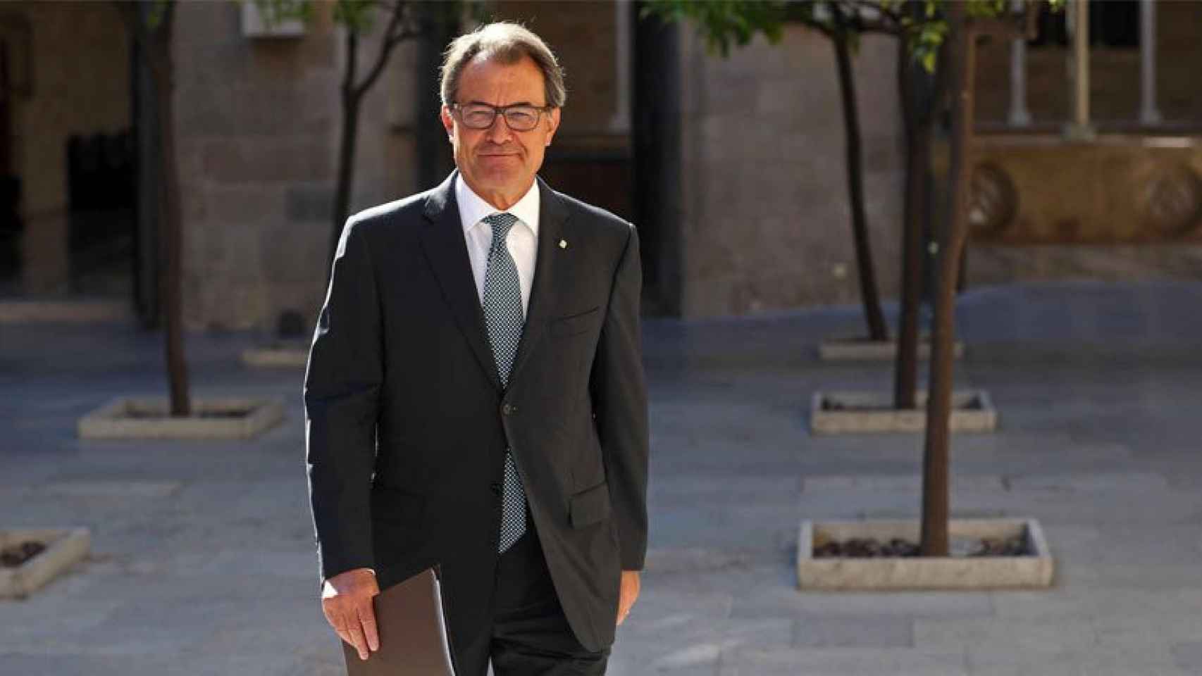 Artur Mas, en una imagen de archivo en el Palau de la Generalitat / EFE