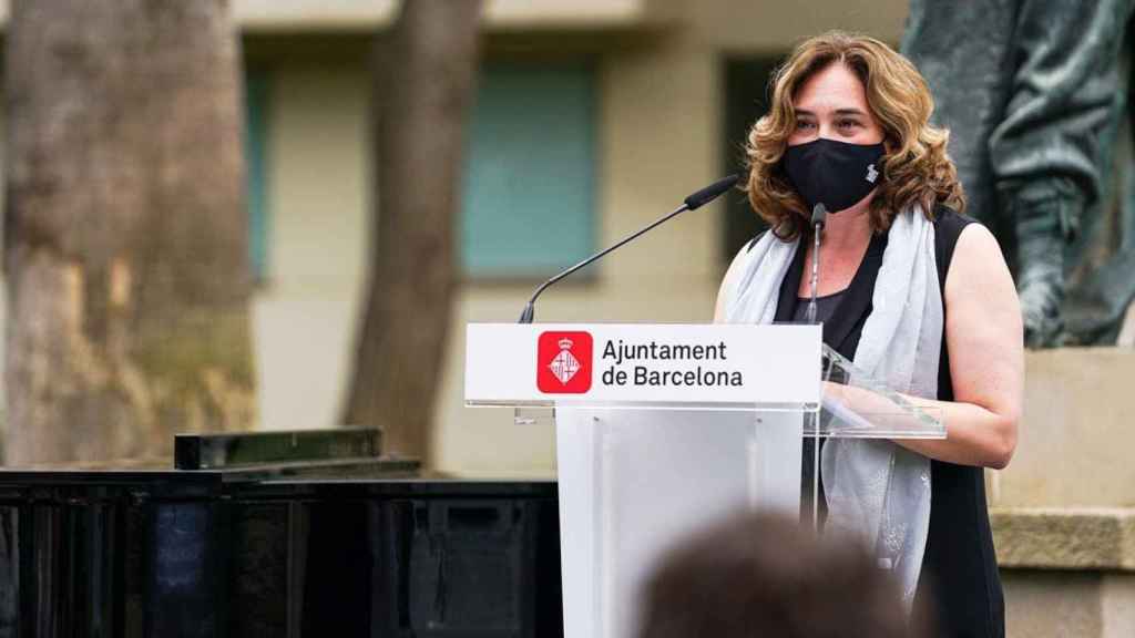 Ada Colau, alcaldesa de Barcelona, en un acto anterior / EP