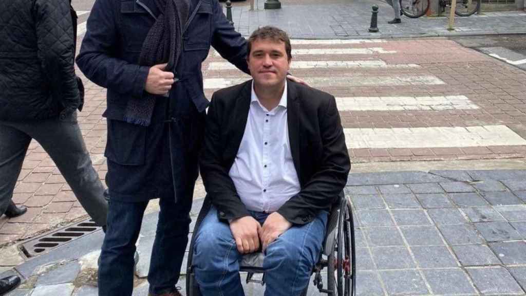 Carles Puigdemont y el presidente del PDECat, David Bonvehí / TWITTER