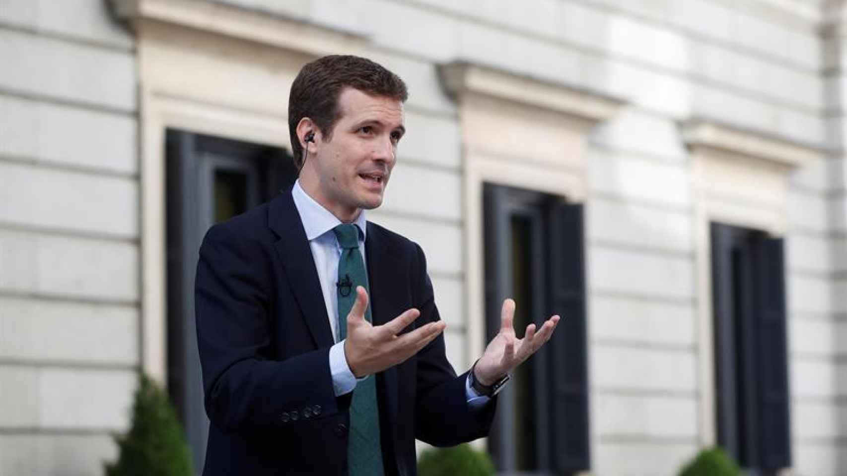 El diputado del Partido Popular y candidato en la primarias para presidir su partido, Pablo Casado / EFE