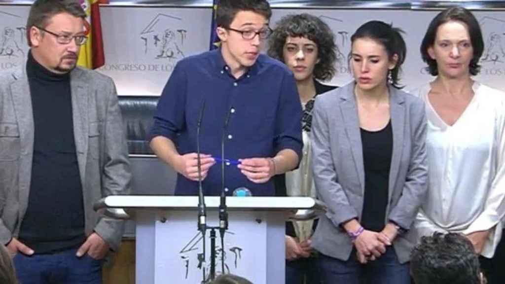 Iñigo Errejón, número dos de Podemos.