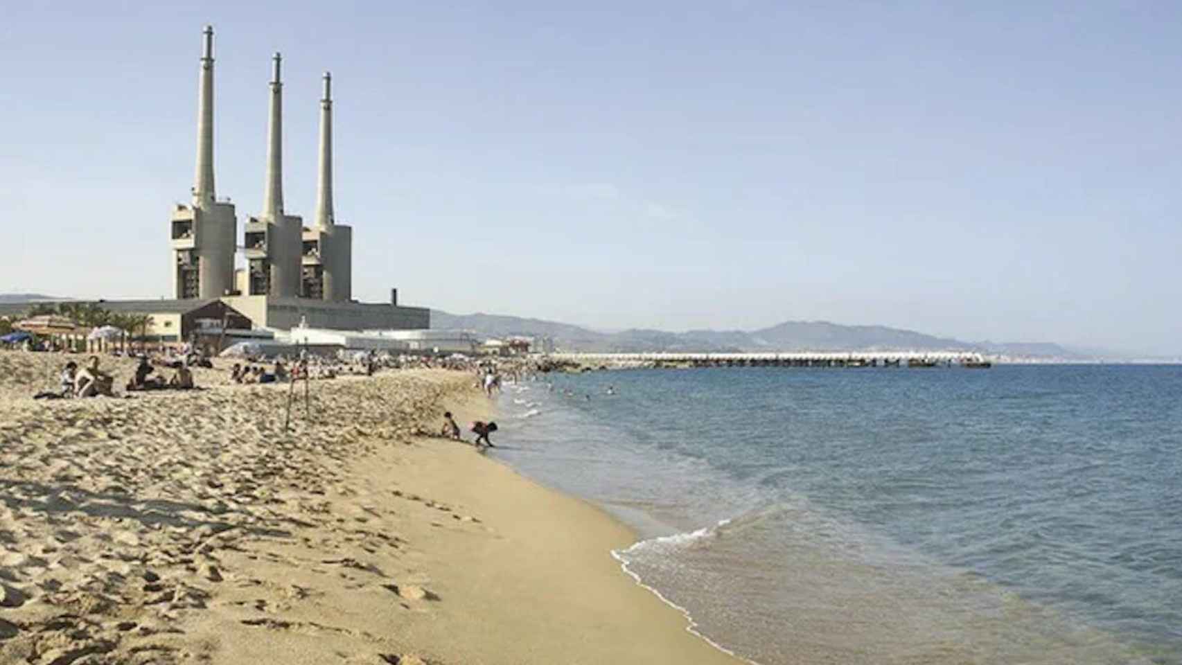 Playa de Sant Adrià del Besòs / EFE