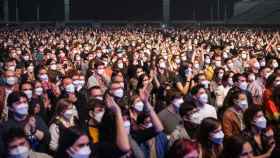 Asistentes al concierto de Love of Lesbian en el Palau Sant Jordi / EP