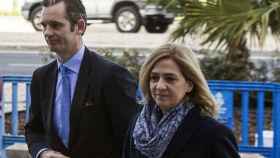 Iñaki Urdangarin y la infanta Cristina, en una imagen de archivo / EFE