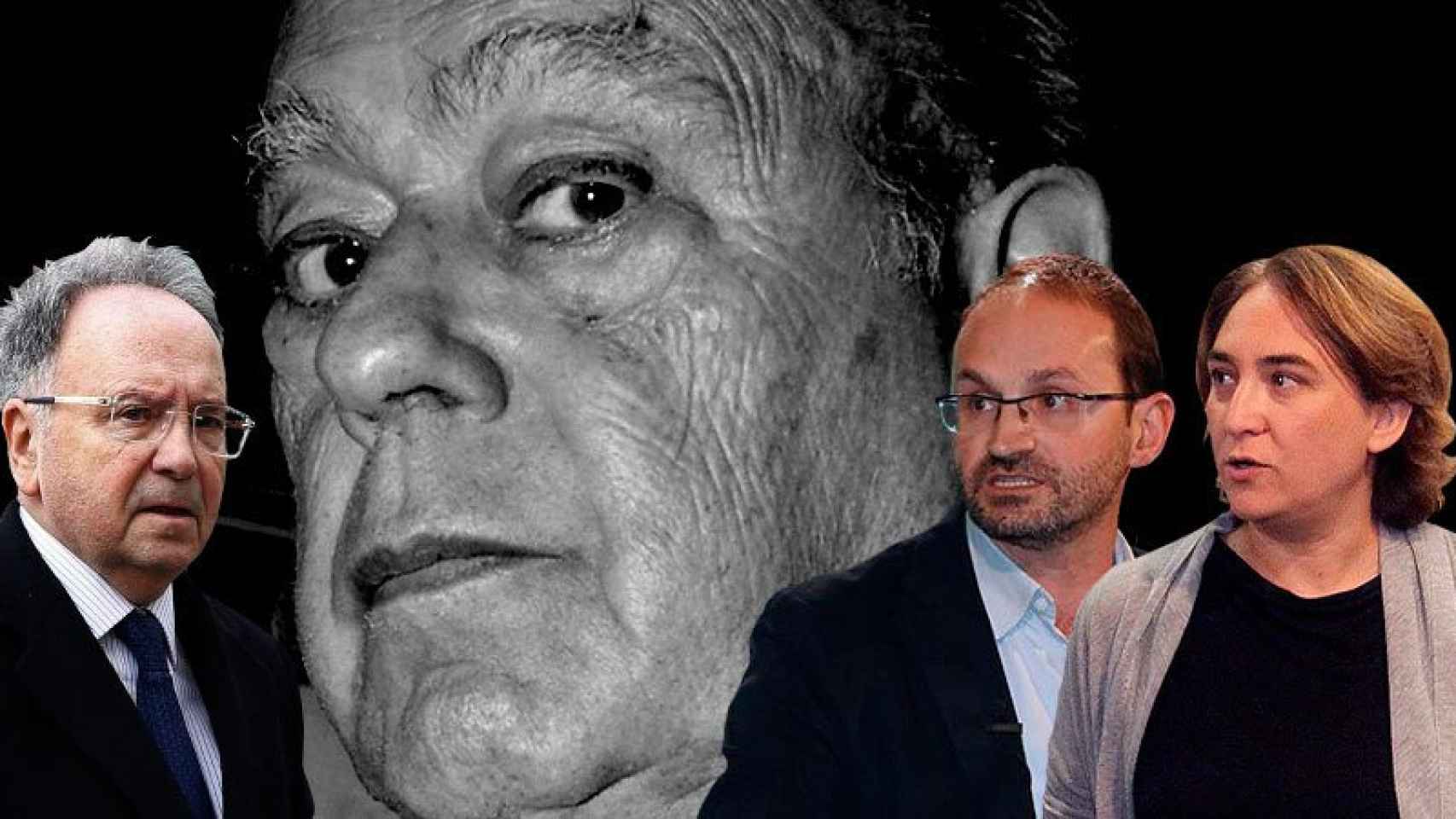 Herrera (Iniciativa) y Colau (Guanyem) pugnan con Bernad (Manos limpias) por liderar la acusación popular en el caso Pujol.