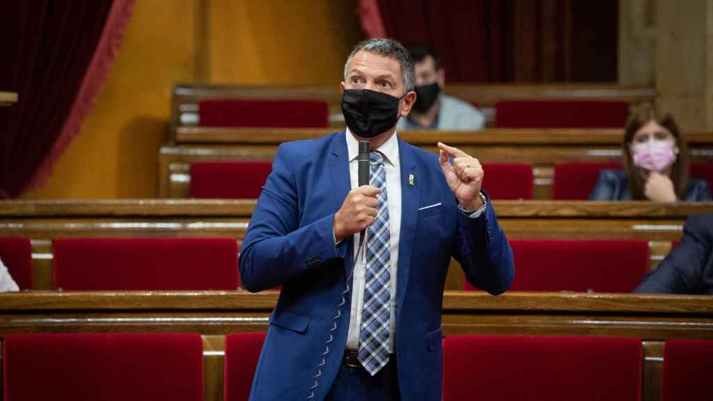 Miquel Sàmper, conseller de Interior de la Generalitat de Cataluña, habla sobre las ayudas a la hostelería / EP