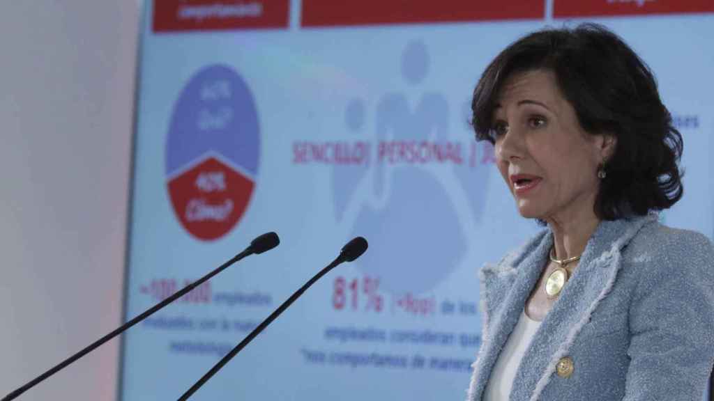 Ana Botín, presidenta del Banco Santander