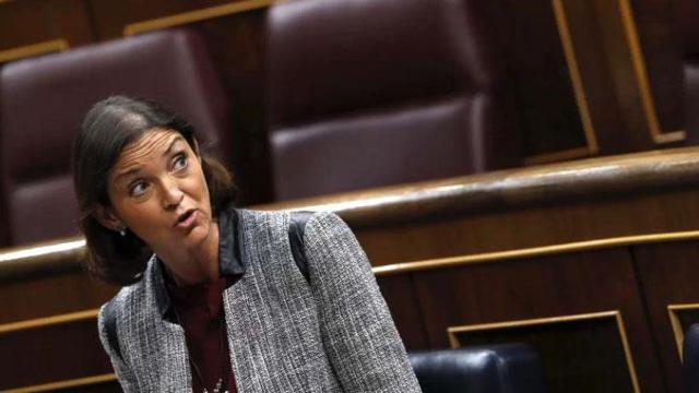 Reyes Maroto, la ministra de Industria, Comercio y Turismo que ha enmendado las elecciones a las 13 cámaras de comercio catalanas por el voto electrónico / EFE