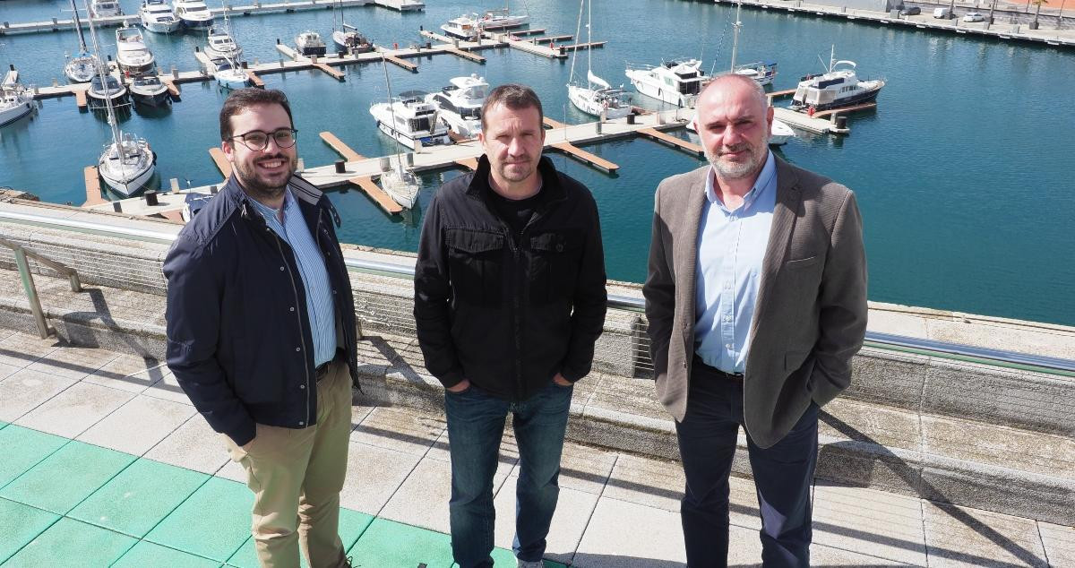 Josep Tura ('Open Innovation' en Fluidra), Miquel Martí (consejero delegado de Barcelona Tech City) y David Tapias (Fluidra LAB and EMEA R&D Director), de izquierda a derecha / BCN TECH CITY