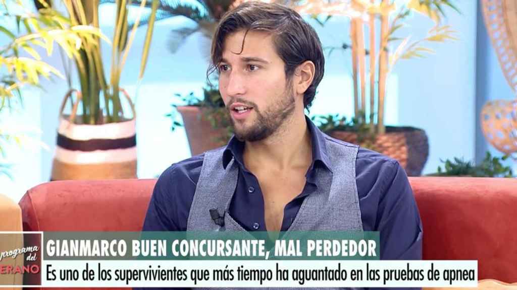 Gianmarco Onestini en 'El Programa del Verano' / MEDIASET