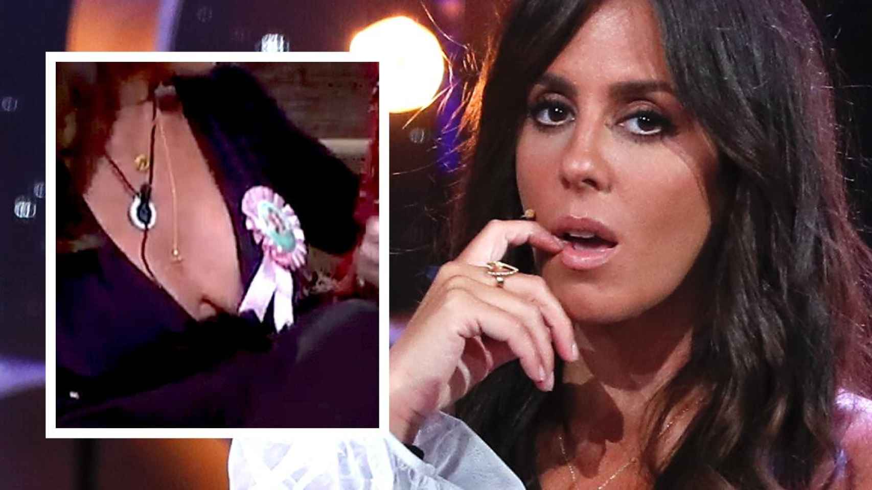 Anabel Pantoja siembra el pánico con su escote en 'GH VIP 7' / MEDIASET