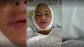 Leticia Sabater en el hospital / MEDIASET