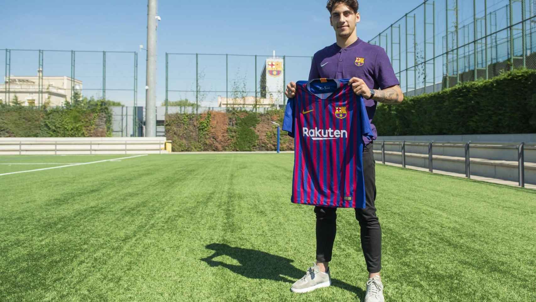 Ludovit Reis, presentado como jugador del Barça / FC Barcelona