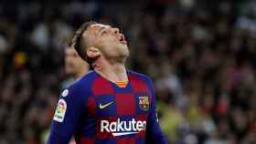 Arthur en un partido del Barça / EFE