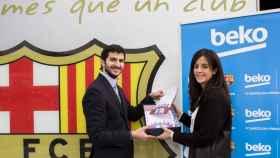 Cinto Ajram en una imagen de archivo representando al Barça / Cinto Ajram