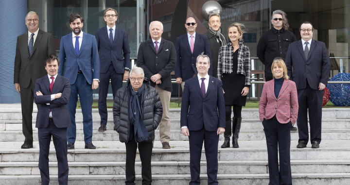 Los miembros de la junta directiva de Emili Rousaud / ELS MILLORS AL BARÇA!