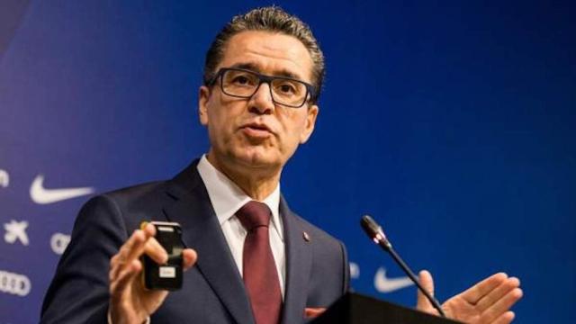 Una foto de Josep Vives, portavoz del Barça / FCB