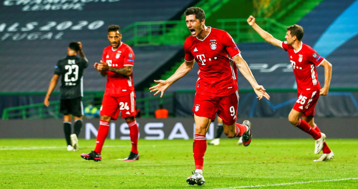 Robert Lewandowski celebrando un gol con el Bayern de Múnich / EFE